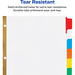 Avery® Big Tab Write & Erase Dividers