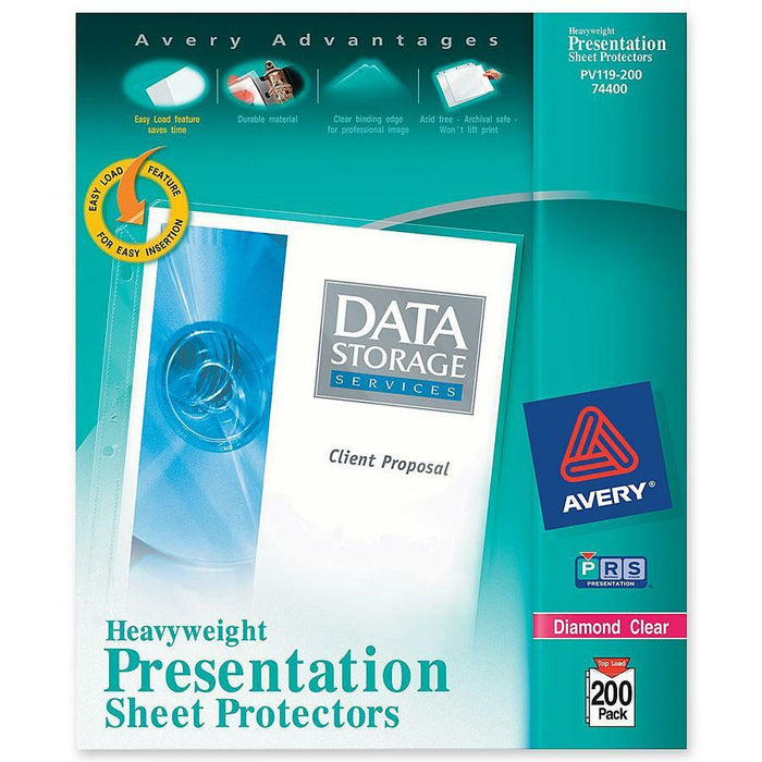 Avery® Heavyweight Sheet Protectors