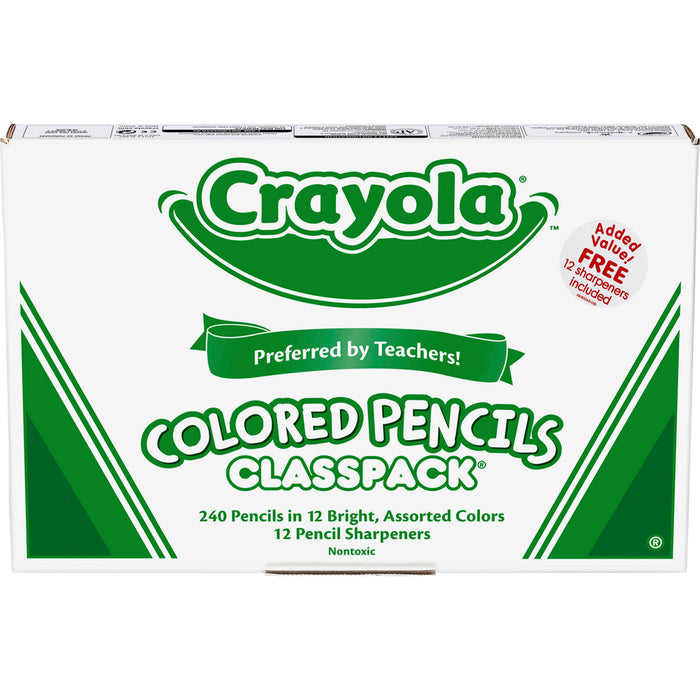 Crayola Colored Pencil Classpack in 12 Colors