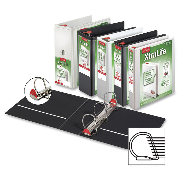 Cardinal Xtralife ClearVue Locking Slant-D Binders