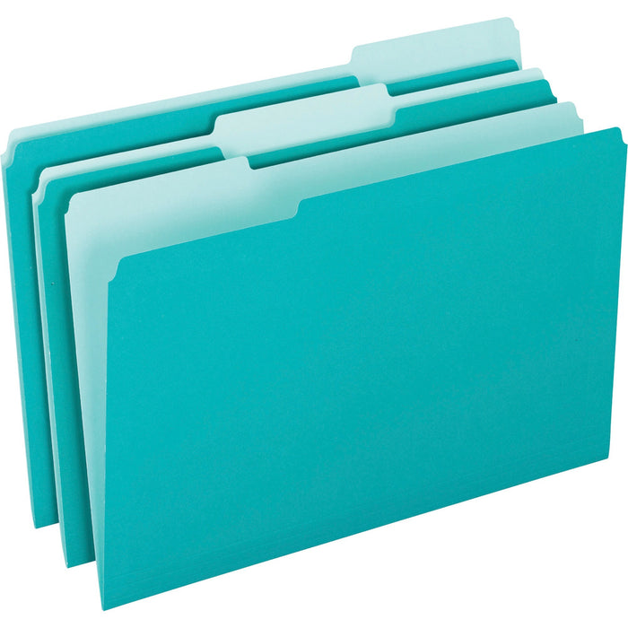 Pendaflex 1/3 Tab Cut Letter Recycled Top Tab File Folder