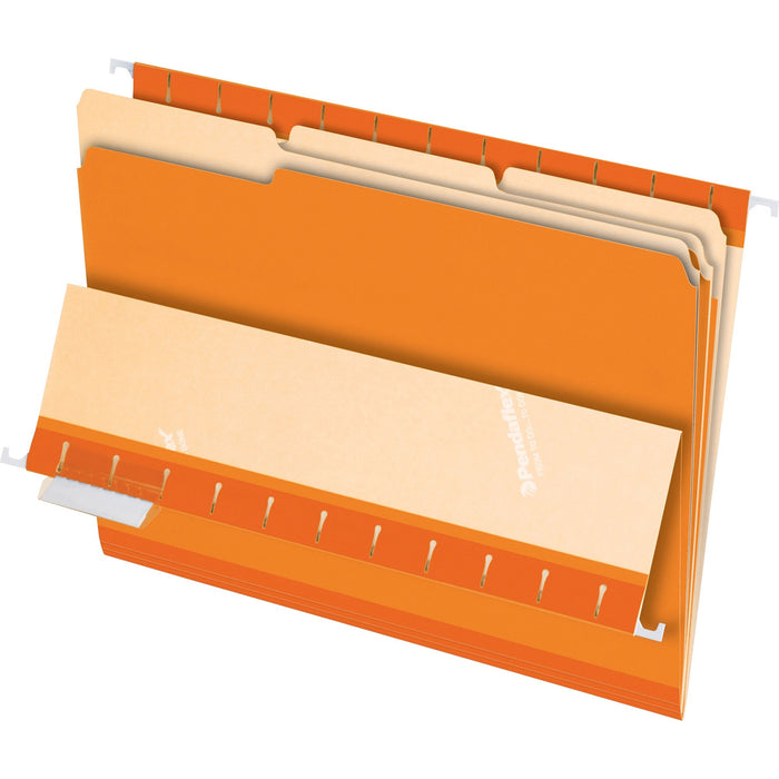 Pendaflex 1/3 Tab Cut Letter Recycled Top Tab File Folder