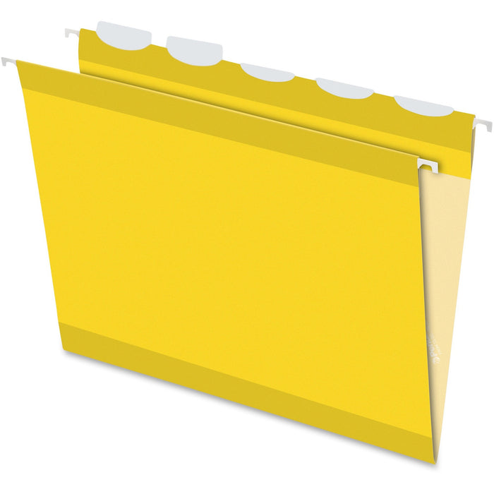 Pendaflex Ready-Tab 1/5 Tab Cut Letter Recycled Hanging Folder