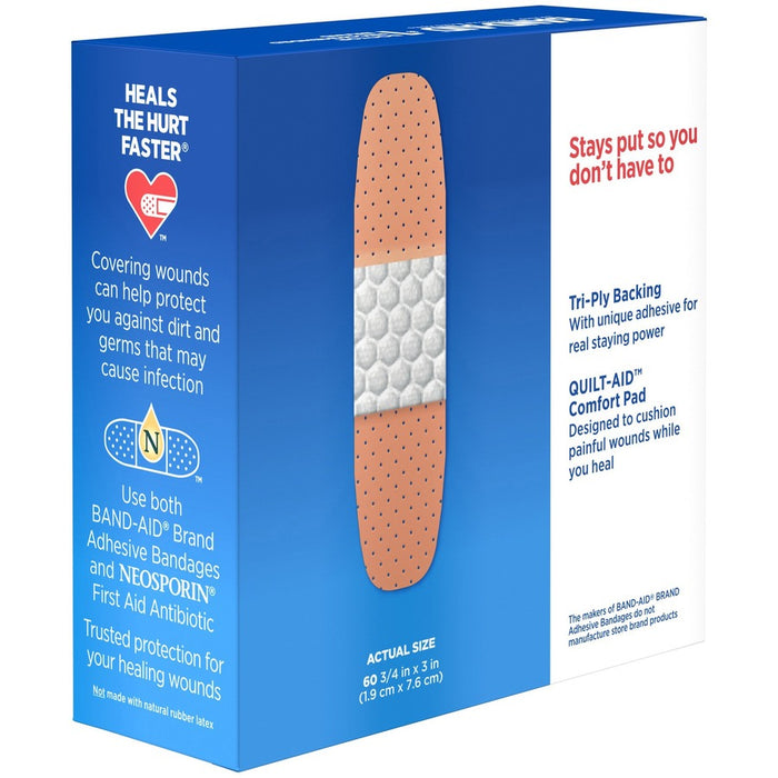 Band-Aid Tru-Stay Plastic Strips Adhesive Bandages