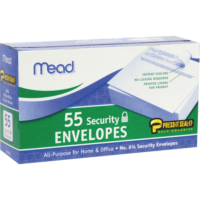 Mead Press-it No. 6 Security Envelopes