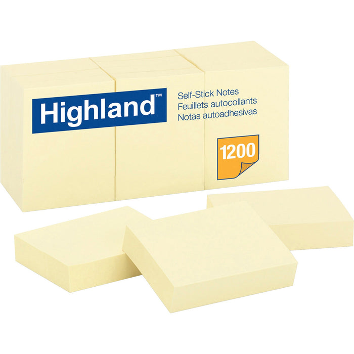 Highland Self-Sticking Notepads