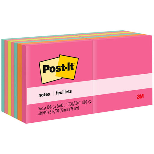 Post-it® Notes - Poptimistic Color Collection