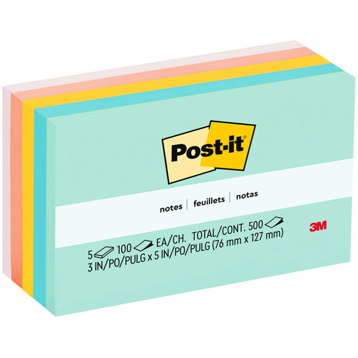 Post-it® Notes - Beachside Café Color Collection