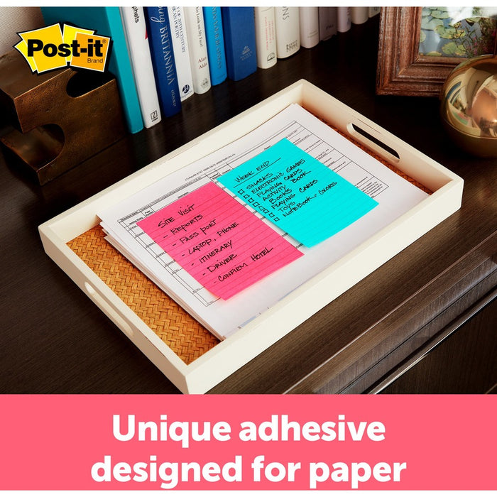 Post-it® Lined Notes - Poptimistic Color Collection