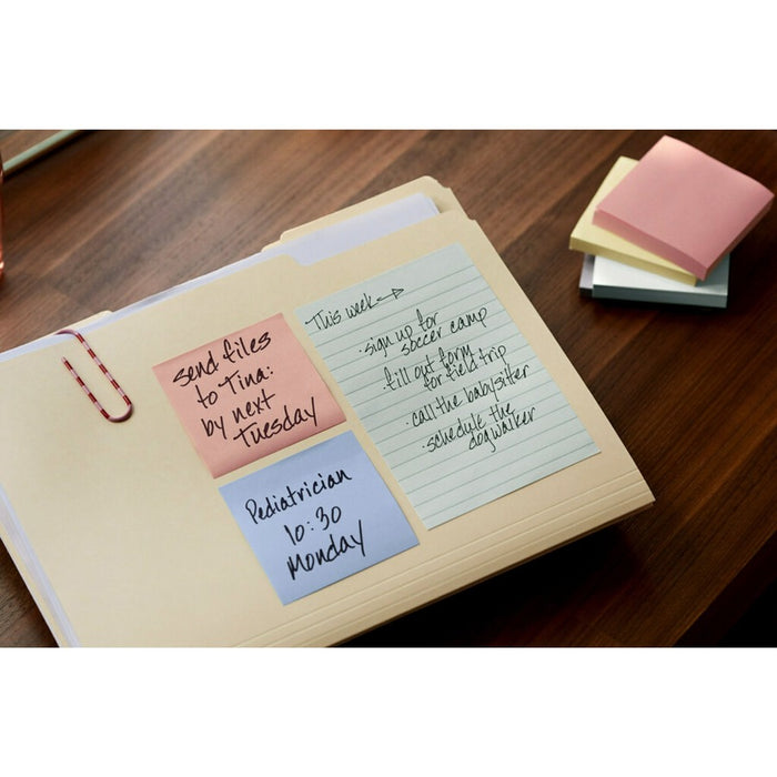 Post-it® Greener Lined Notes - Sweet Sprinkles Color Collection