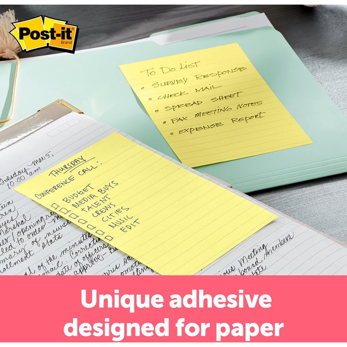 Post-it® Notes Original Lined Notepads