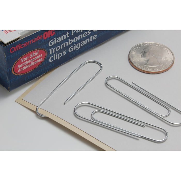 Officemate Giant Nonskid Paper Clips