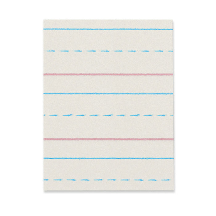 Zaner-Bloser Dotted Midline Newsprint Paper - Letter