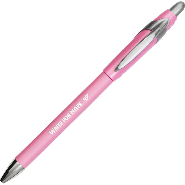 Paper Mate FlexGrip Pink Ribbon Retractable Pen