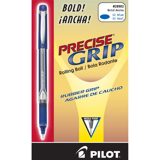 Pilot Precise Grip Bold Capped Rolling Ball Pens