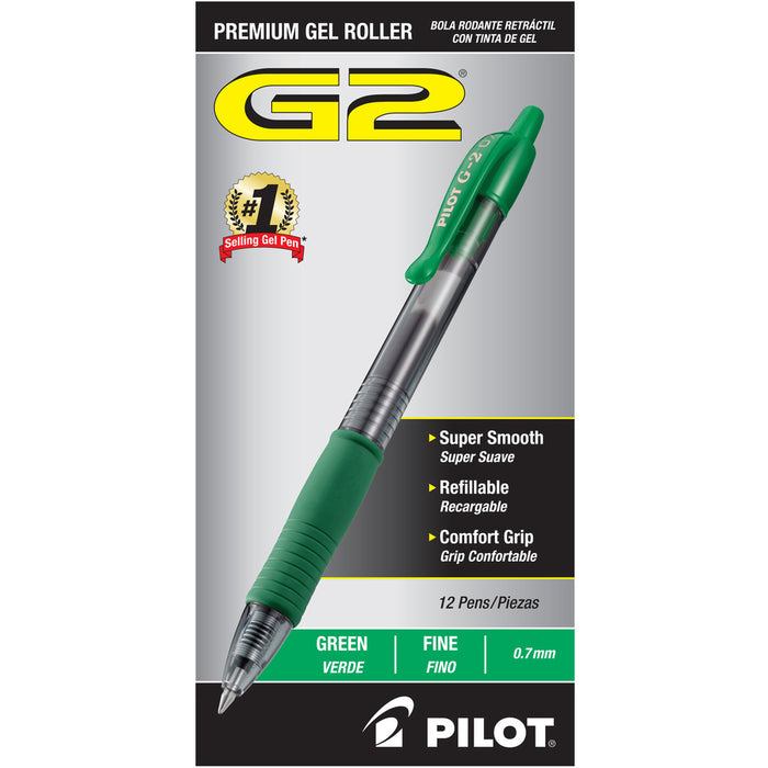 Pilot G2 Retractable Gel Ink Rollerball Pens