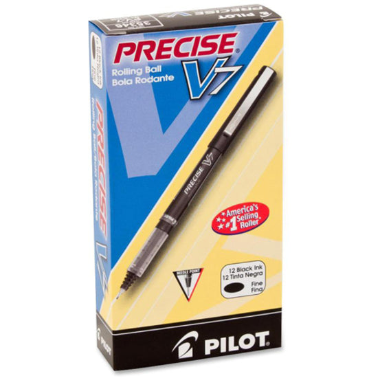 Pilot Precise V7 Fine Premium Capped Rolling Ball Pens