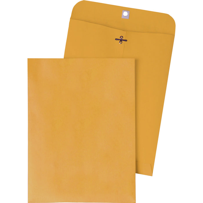 Quality Park 5 x 7-1/2 Clasp Envelopes with Deeply Gummed Flaps