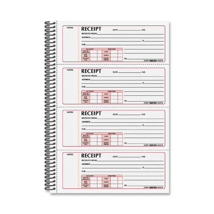 Rediform Money Receipt Book