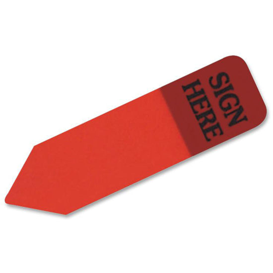 Redi-Tag Sign Here Arrow Flags Dispenser Refills