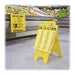 Rubbermaid Commercial Bilingual Over-The-Spill Pads