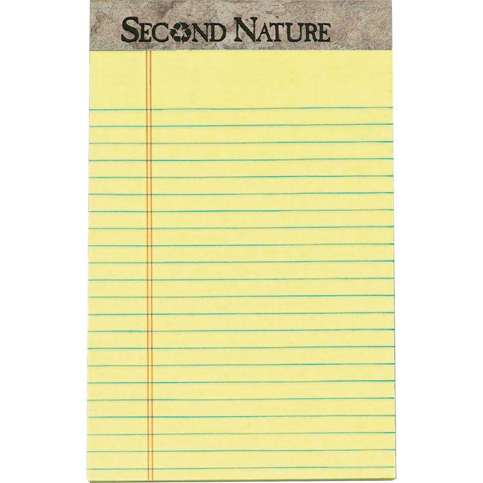 TOPS Second Nature Recycled Jr Legal Writing Pad