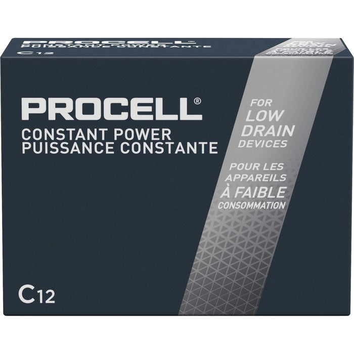 Duracell Procell Alkaline C Battery Boxes of 12