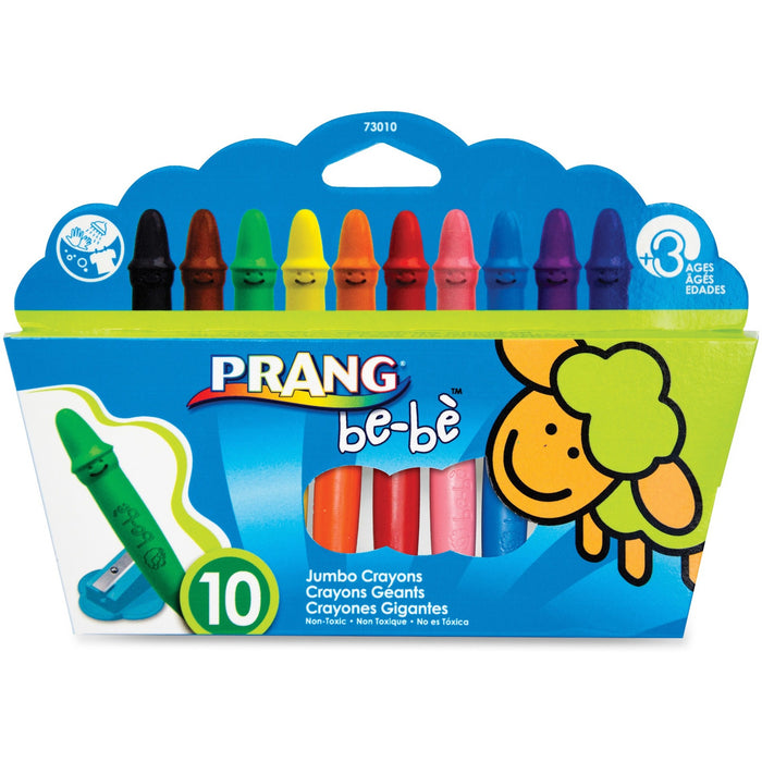 Prang be-be Jumbo Crayons