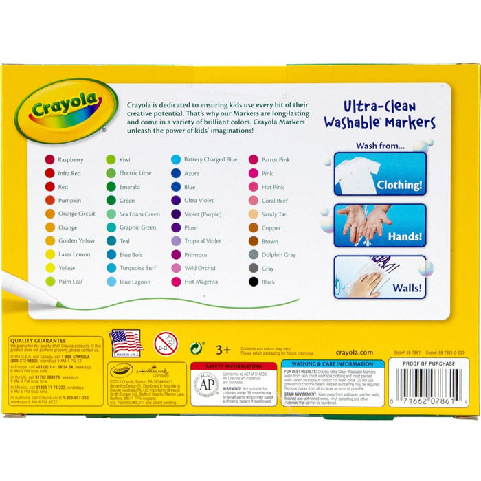 Crayola Ultra-Clean Washable Markers