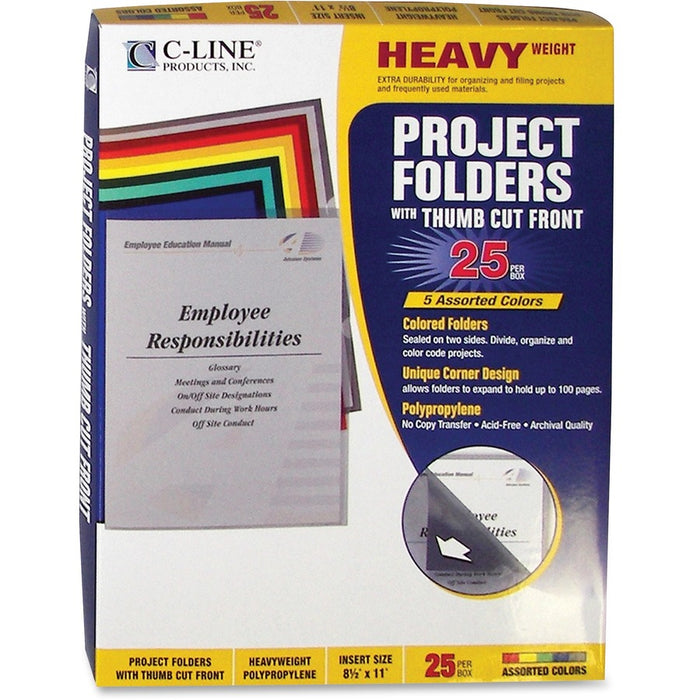 C-Line Poly Project Folders