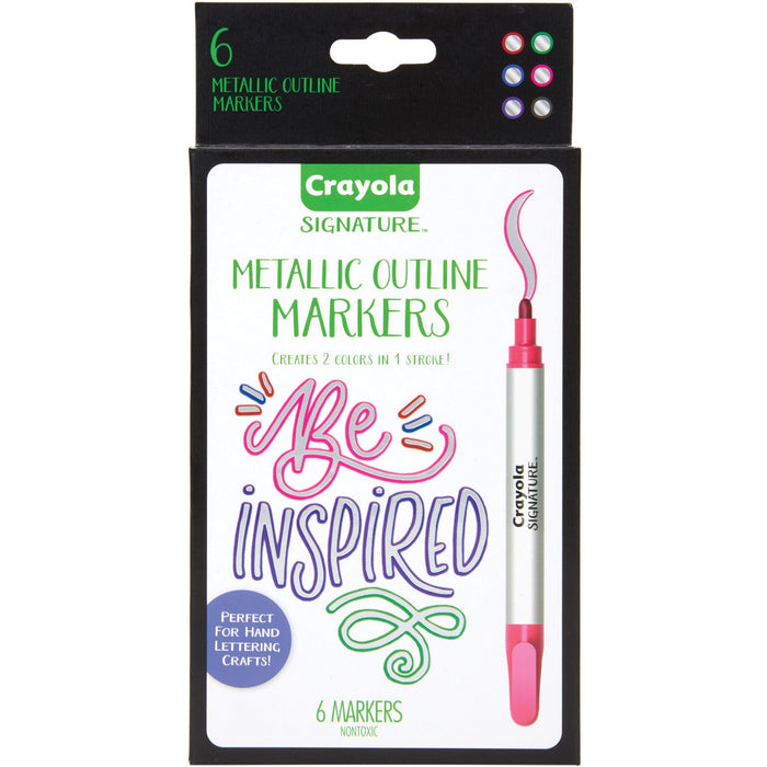Crayola Metallic Outline Paint Markers