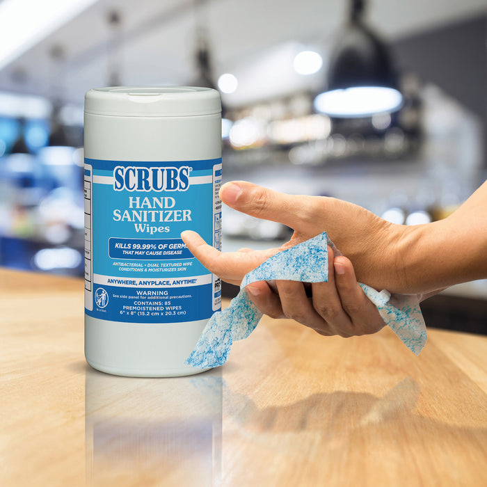 SCRUBS Hand Sanitizer Wipes