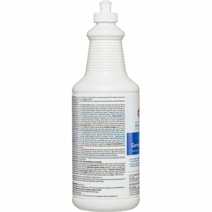 Clorox Healthcare Pull-Top Bleach Germicidal Cleaner