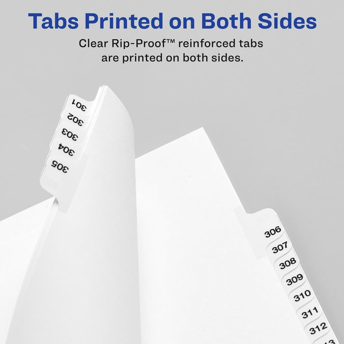 Avery® Side Tab Individual Legal Dividers