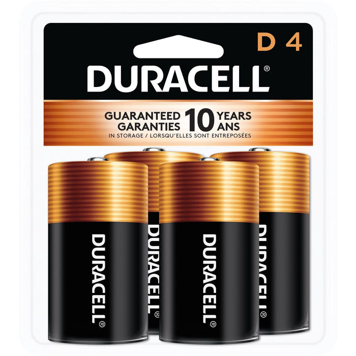 Duracell Coppertop Alkaline D Battery 4-Packs