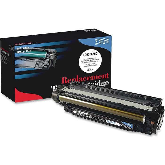 IBM Remanufactured Laser Toner Cartridge - Alternative for HP 507A (CE400A) - Black - 1 Each