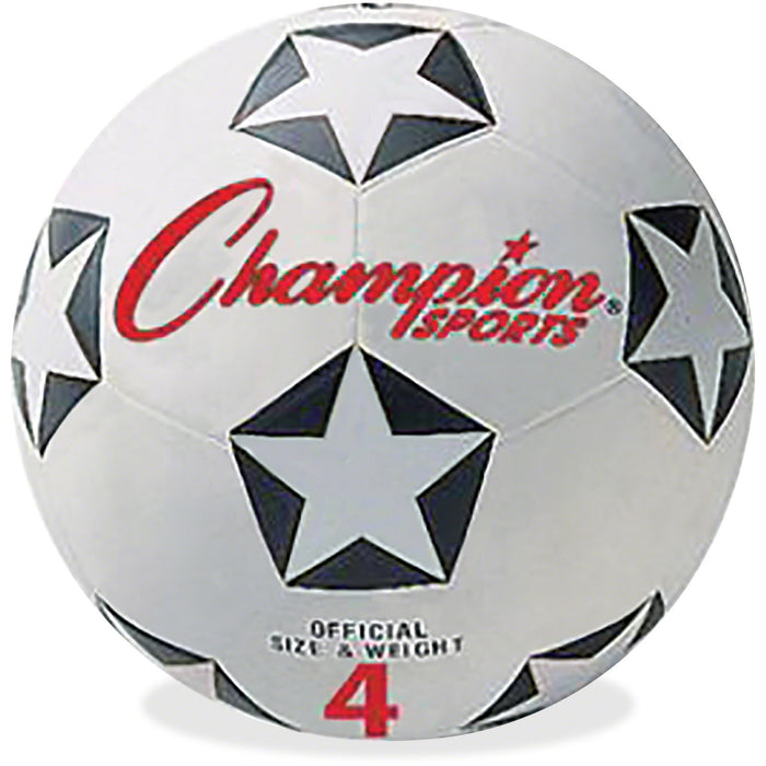 Champion Sports Rubber Soccer Ball Size 4