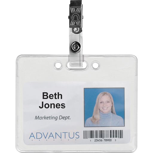 Advantus ID Badge Clip Adapters