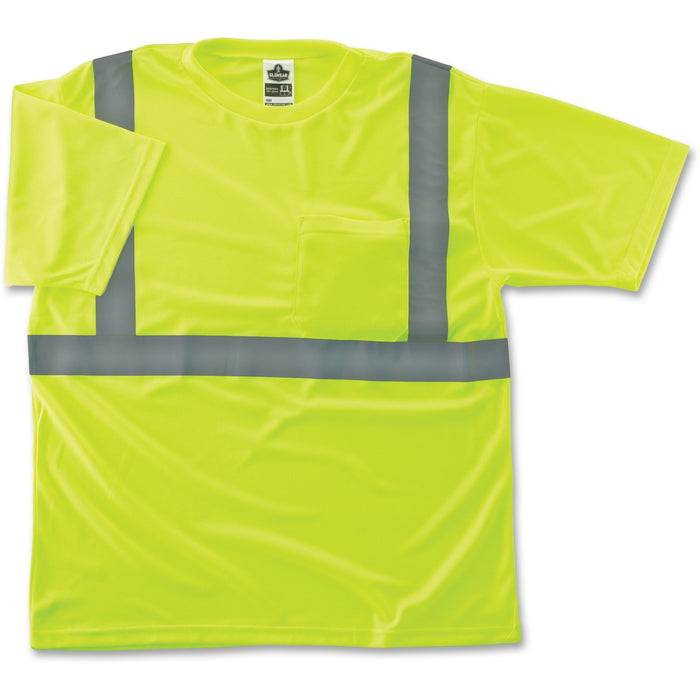 GloWear Class 2 Reflective Lime T-Shirt