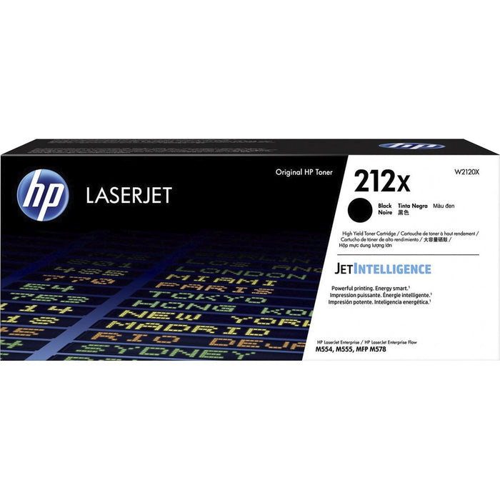 HP 212X Original High Yield Laser Toner Cartridge - Black - 1 Each