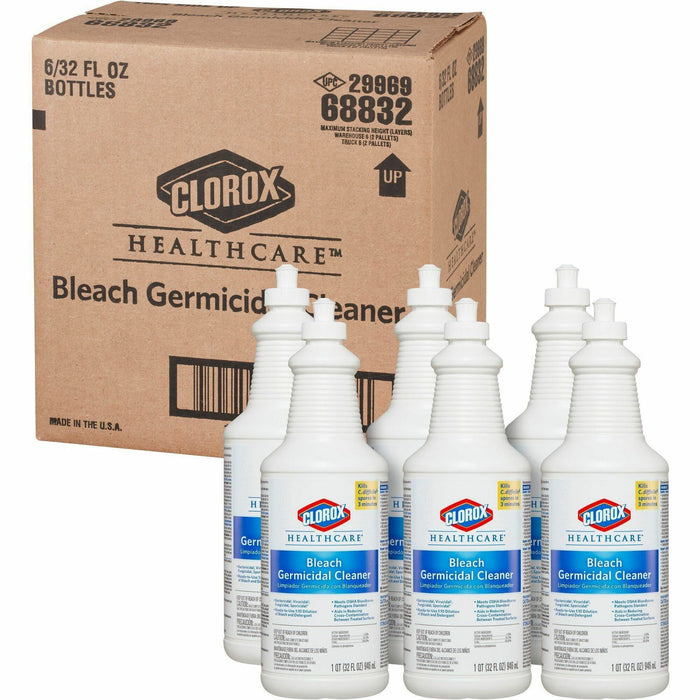 Clorox Healthcare Pull-Top Bleach Germicidal Cleaner