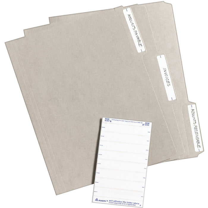 Avery® Permanent File Folder Labels