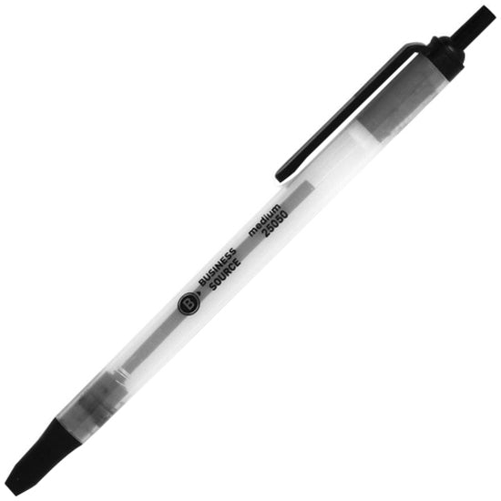 Business Source Retractable Ballpoint Pens