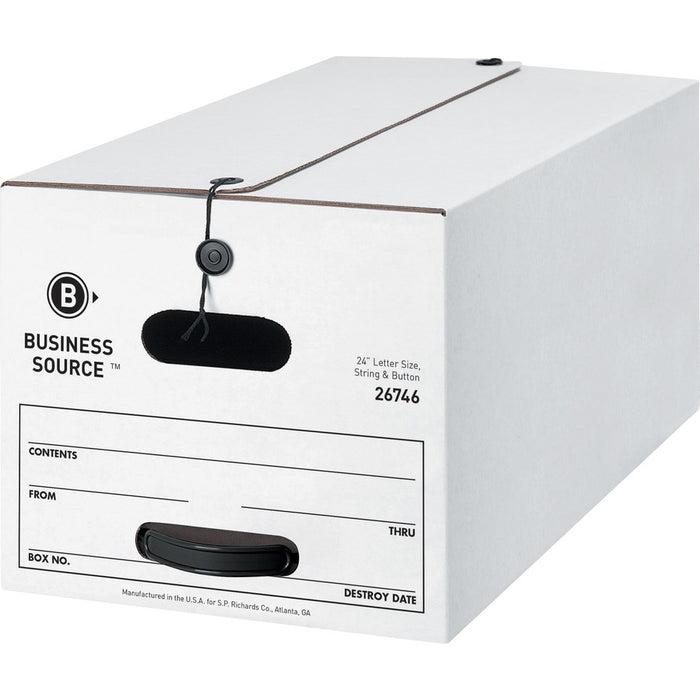 Business Source Medium Duty Letter Size Storage Box