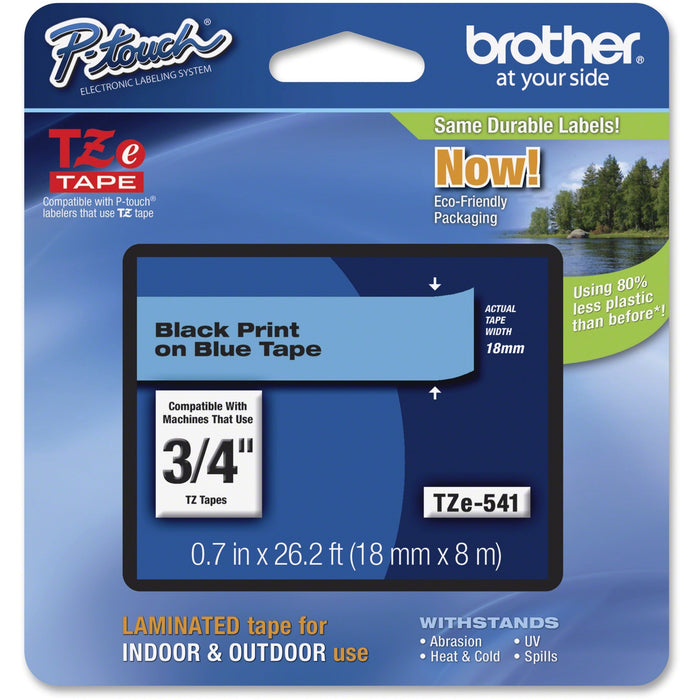 Brother P-Touch TZe Flat Surface Laminated Tape