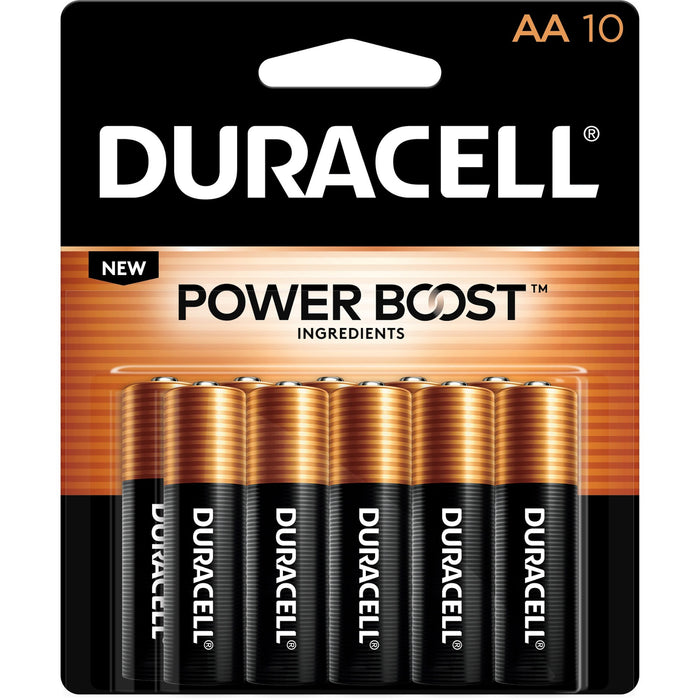 Duracell Coppertop Alkaline AA Battery 10-Packs