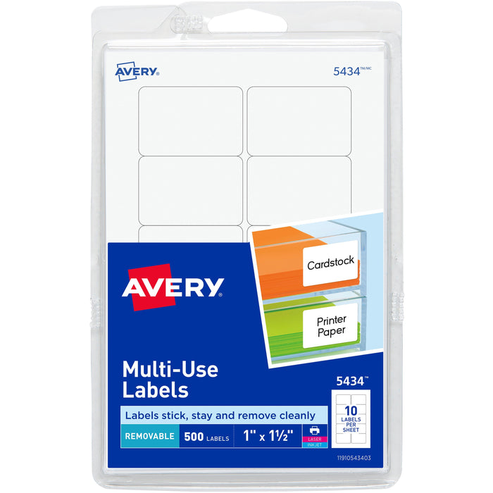 Avery® Removable ID Labels