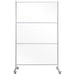 Bi-silque Mobile Glass Panel Divider