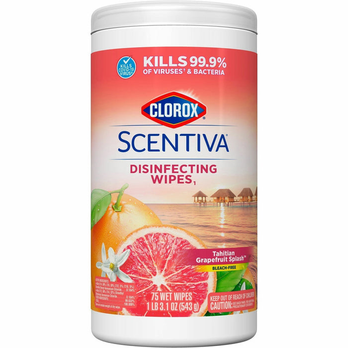 Clorox Scentiva Wipes, Bleach Free Cleaning Wipes