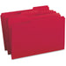 Business Source 1/3 Tab Cut Legal Recycled Top Tab File Folder